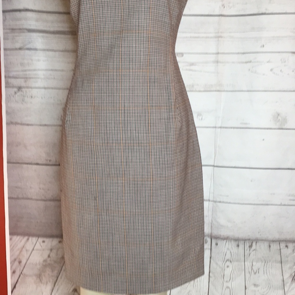 THEORY NWT FINE WOOL PENCIL SHEATH DRESS - Picture 3 of 11